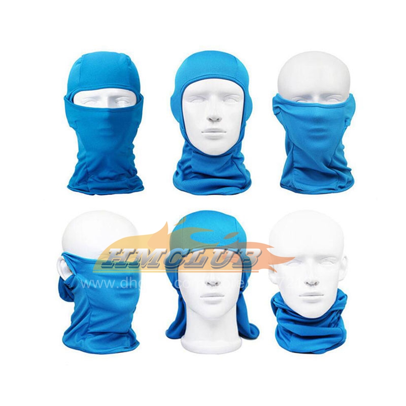 MZZ73 Motorcycle headgear mask balaclava hat head scarf scarves helmet full headscarf protective shawl cs headgear bicycle racing