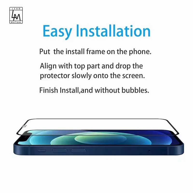 Protetor de tela de telefone de vidro temperado antiestático 20D para iPhone 15 14 13 12 PRO Samsung s22 s23 a54 A13 A23 A33 A53 A73 A22 A32 A42 A52 4G 5G pacote de varejo
