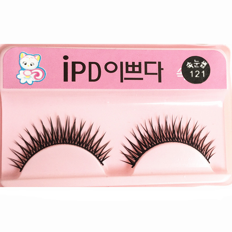 IPD 3D Synthetic False Fake Eyelashes Extensions Thick Crisscross