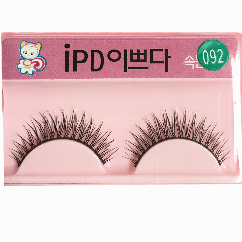 IPD 3D Synthetic False Fake Eyelashes Extensions Thick Crisscross