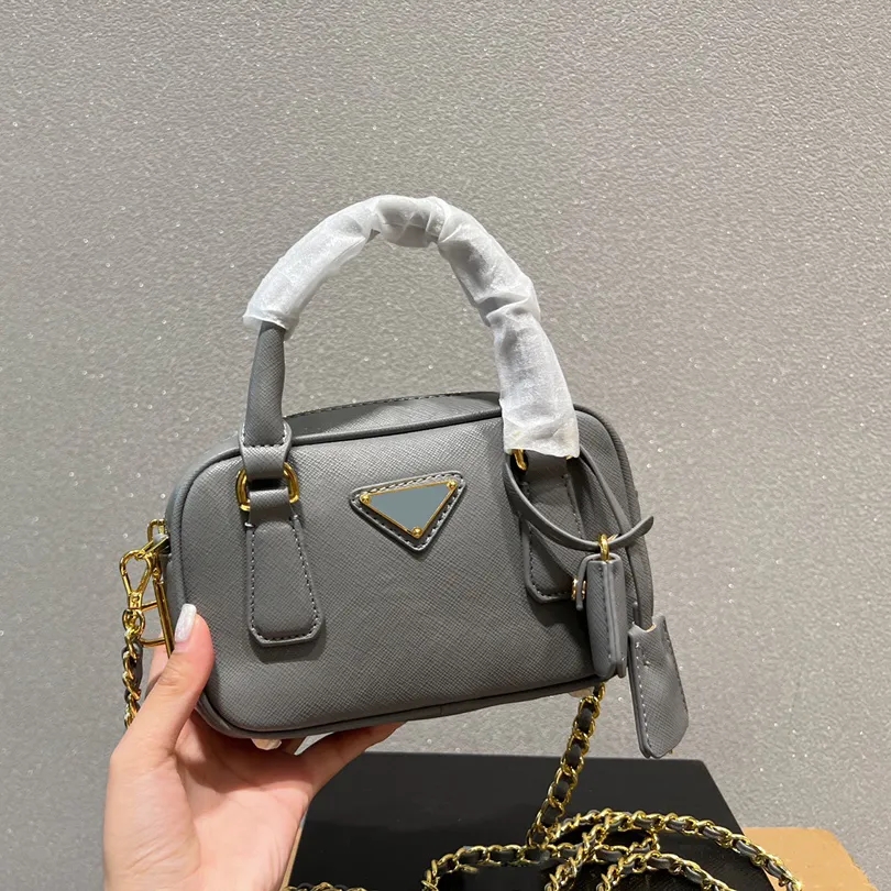 Designers Bags Women Straw Shoulder Bag Fashion Totes Luxurys Square Chain Wallet Crossbody Handbag Simple