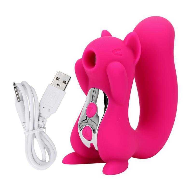 Articles de beauté Vagin Sucer Vibromasseur Puissant Vibrant Écureuil Sucker Suction Clitoris Stimulateur Érotique Sexy Jouets pour Femmes sexy Bien-être