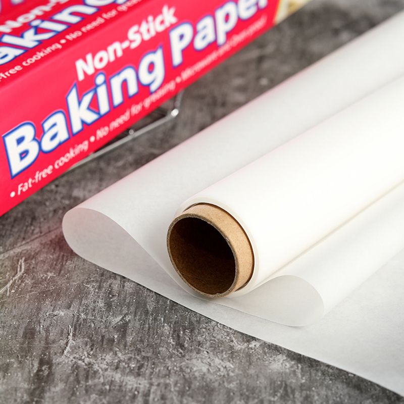 Bakning Cake Oil Paper Paper Barbecue Double-Sided Oil Paper Parchment Rectangle Oven Oil Papers Baking Sheets Bakery BBQ Party ZXF113