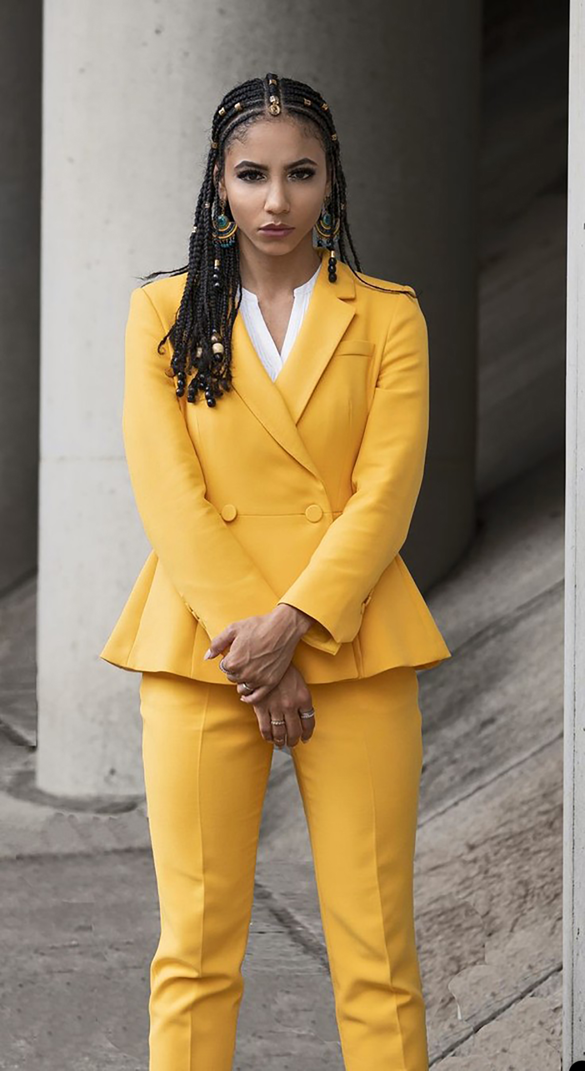 Spring Fashion Yellow Women Pants Suits For Wedding Mother of the Bride Suit Evening Party Blazer Guest Wear 