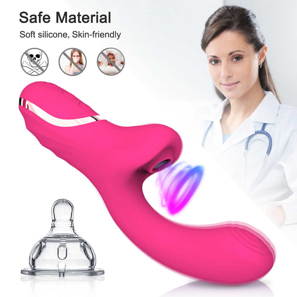 Güzellik Ürünleri Seksi Oyuncaklar Kadınlar İçin 20 Hızlar Klitoral Sucking Vibratör Klitoris Stimülatörü Yumuşak Silikon Yapay penis Titreşimli Yetişkinler