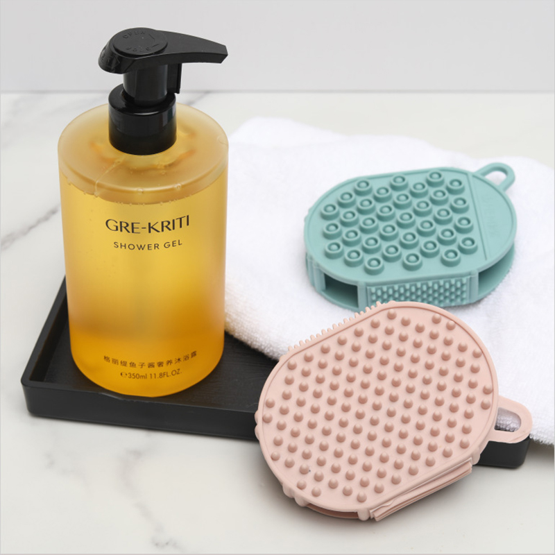 Scrubbers Bath towel massagem nas costas de esfregar luvas em casa homens mulheres tpe amarelo branco azul alimento rosa grau de silicone Protecção ambiental de segurança zxf119