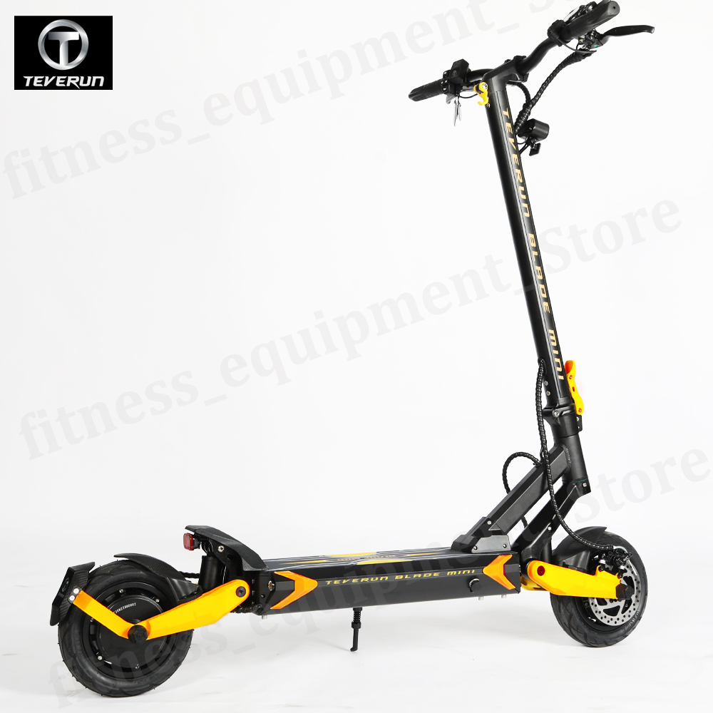 Blade original Teverun Mini Scooter 48V 15.6ah 20.8ah Motor duplo 500W Display Minimotor TFT Display Dentro do NFC Lock Teverun Electric Scooter