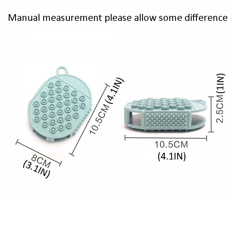 Skrubber badhandduksmassage tillbaka RUB -handskar hem män kvinnor tpe gul vit blå rosa matkvalitet silikon säkerhet miljöskydd ren zxf119