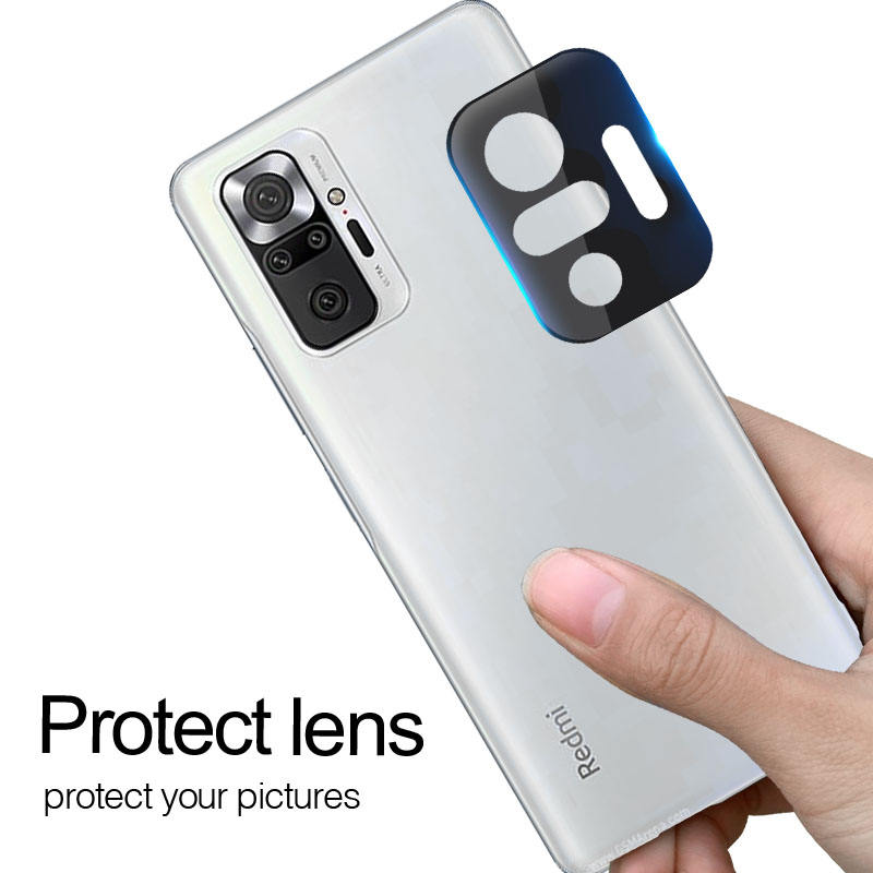 Lens 3D Camera Protector Temperted Glass dla Xiaomi 10 Redmi Note 11 T Pro K50i Note12 A1 Plus 11e 11S 10T Note9 Cover Film Cover