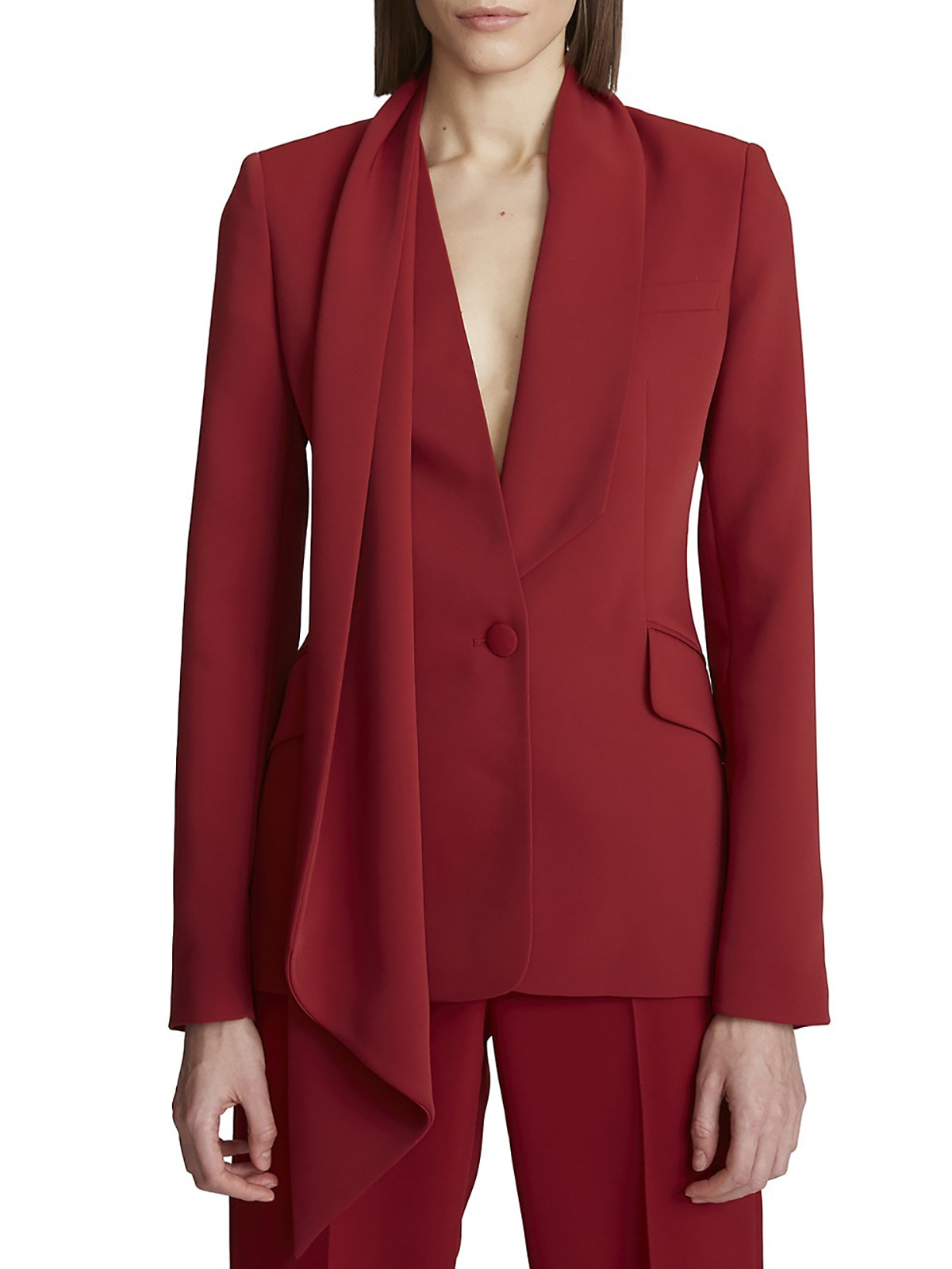 Abiti da donna rosso scuro moda primaverile matrimonio abito da sposa la madre della sposa blazer da sera gli ospiti 2 pezzi