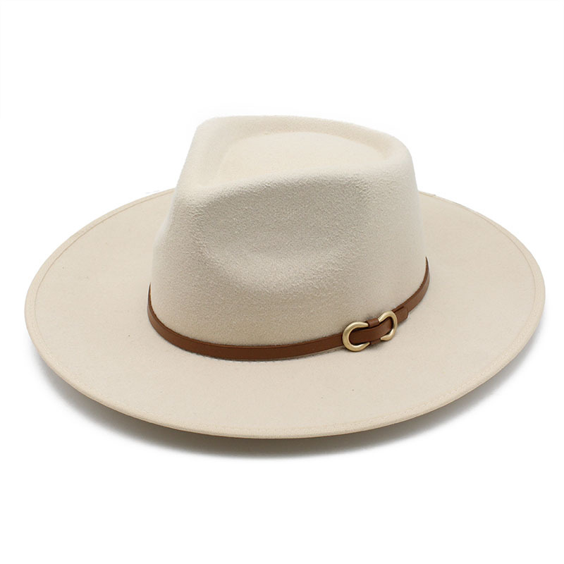 Gotada de água Top Fedora Hat Hat jazz larga chapéus homens homens fedoras mulher homem boné outono de inverno moda simples caps os