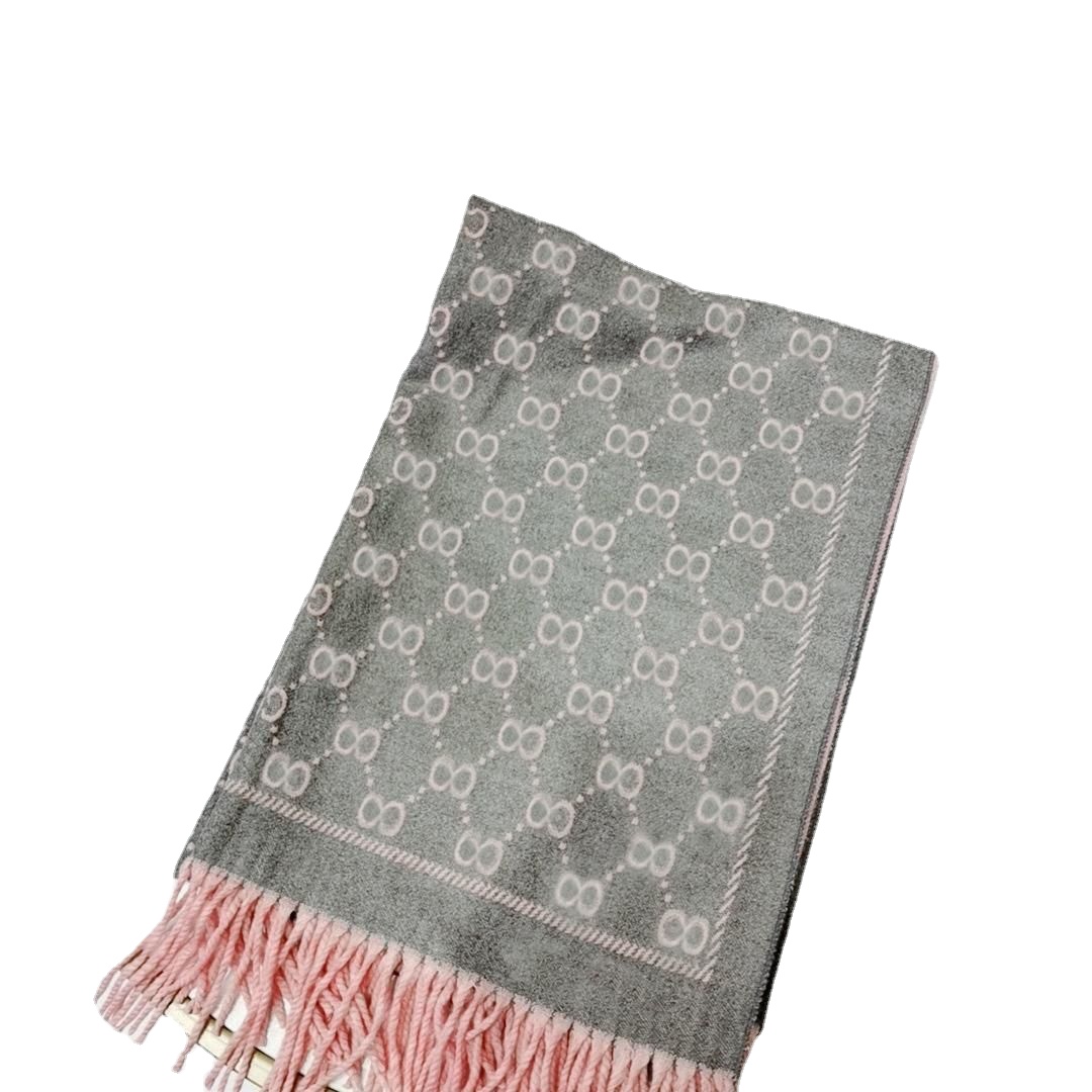 Mode élégant femmes écharpe en cachemire lettre complète imprimé foulards de créateur doux au toucher enveloppes chaudes avec des étiquettes automne hiver longue Shaw257f