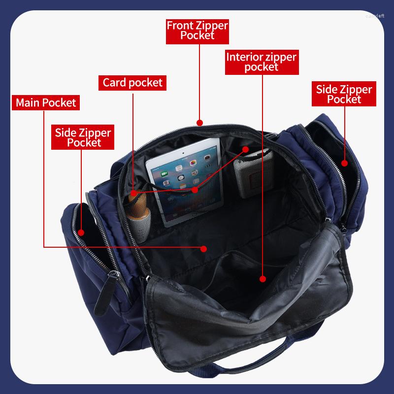 Duffel Bags Large Capacity Fashion Travel Bag For Man Weekend Big Oxford Portable Carry Luggage Duffle Storage XA235K285O