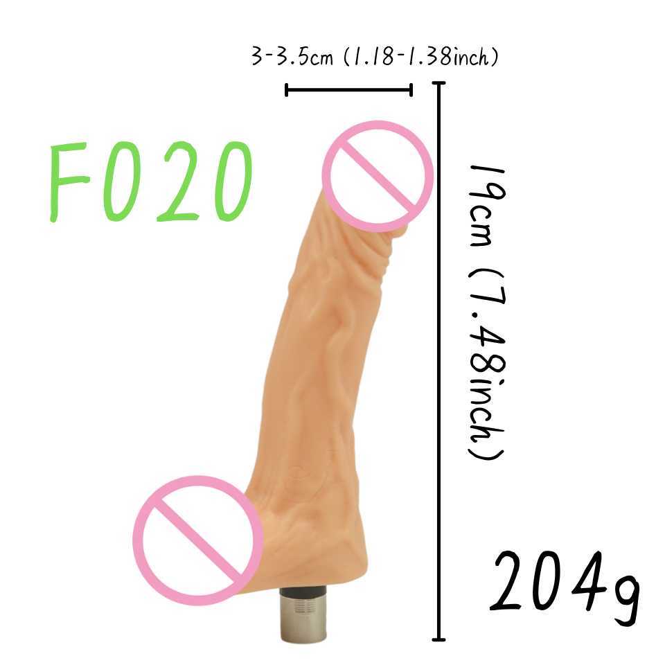 NXY Vibrators Rough Beast Super Big Flesh Dildo voor 3XLR Sex Machine 3Plong Accessoires Love Machine Men en Women Masturbator Sucker Toys