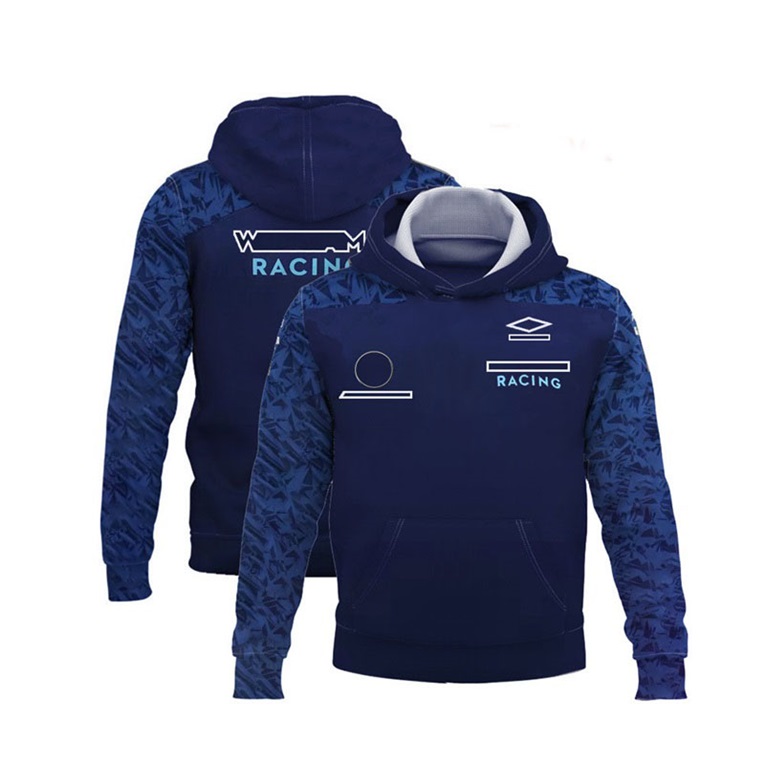 Sudadera con capucha F1, traje de carreras de Fórmula Uno, abrigo suéter de equipo con cremallera para hombre nuevo