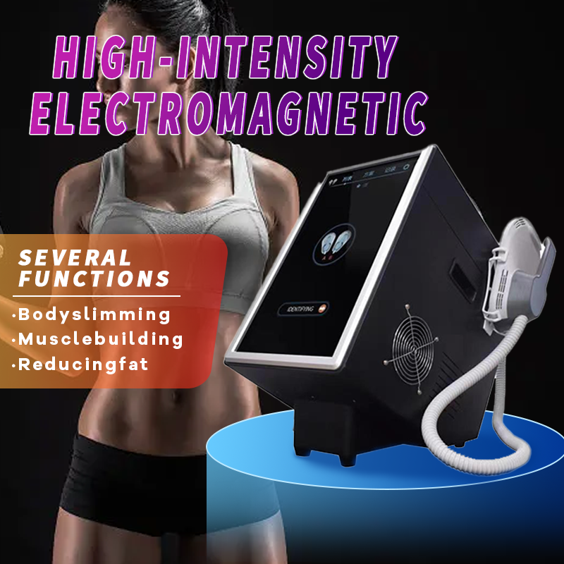 High power 2 maniglie HIEMT EMSLIM macchina dimagrante scolpita Muscle Sculpt Muscle Trainer modellamento del corpo perdita di peso Butt Lift ridurre Vest Line salone di bellezza