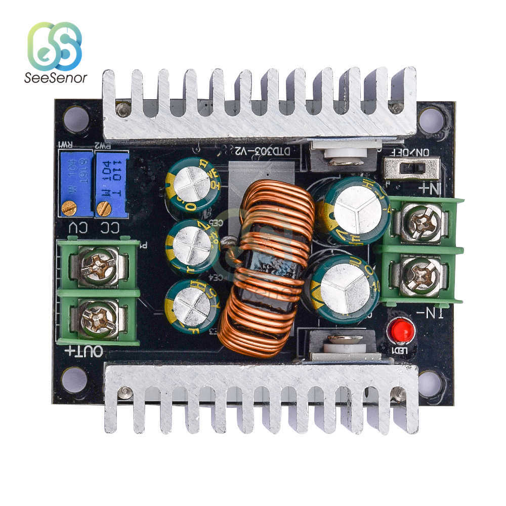 DC-DC Buck Converter 300W 20A Step Down Module Constant Current LED Driver Power Voltage Electrolytic Capacitor