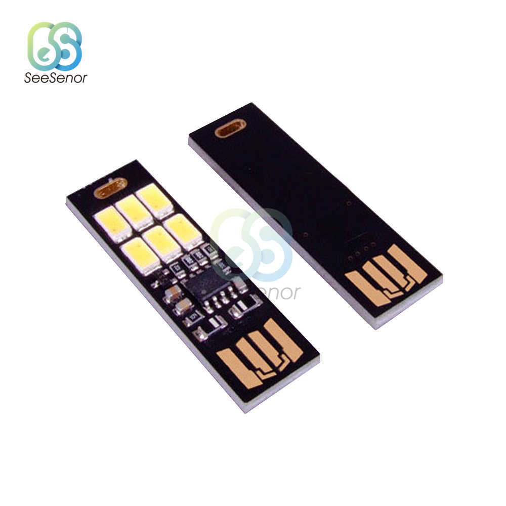Mini Mini 5730 USB 6LED SMD Light 5V Touch Sensor Night Dimmable Night for Power Bank Computer Laptop Table Lamp