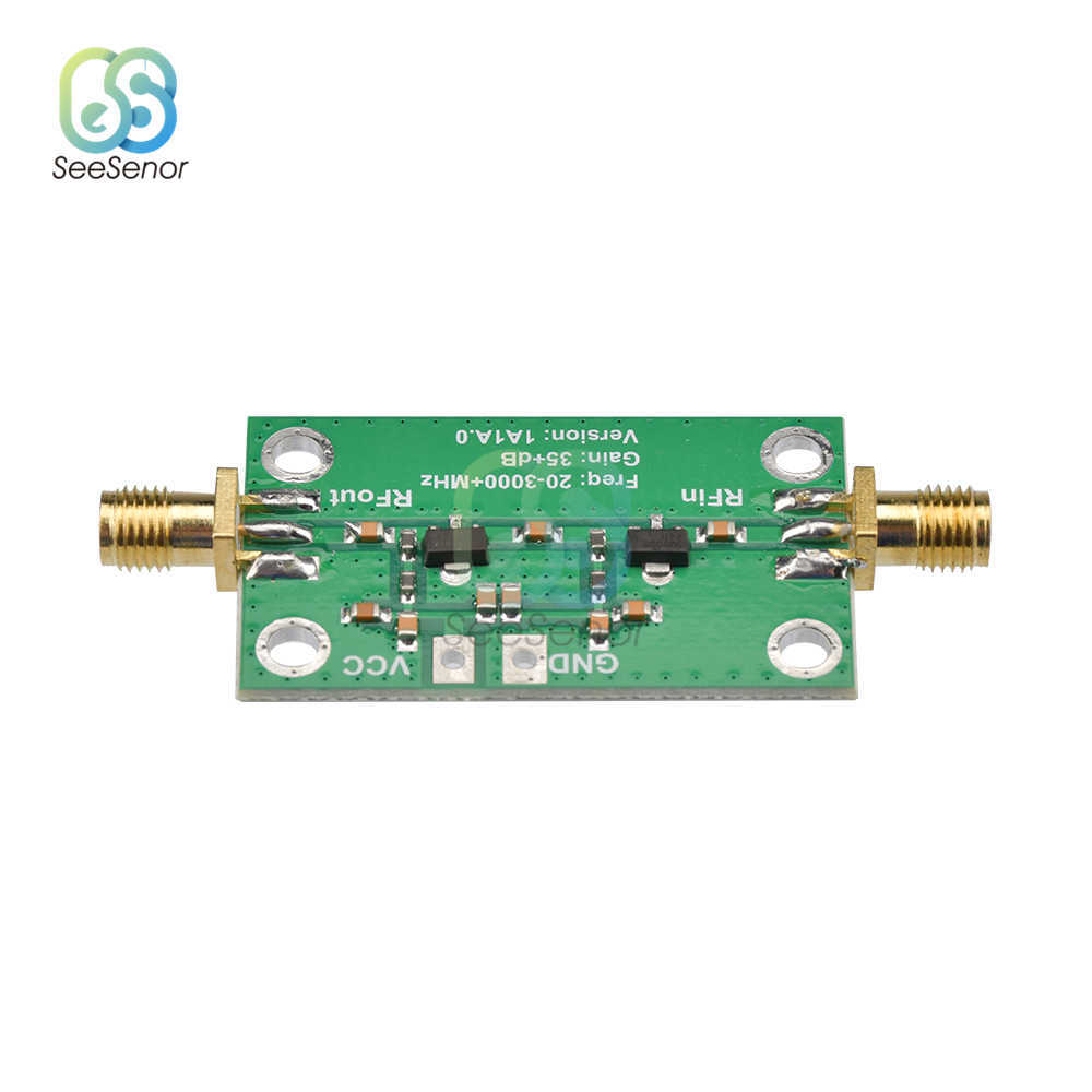 20-3000MHz 35dB Gain RF Broadband Amplifier Module Low Noise High Frequency Board