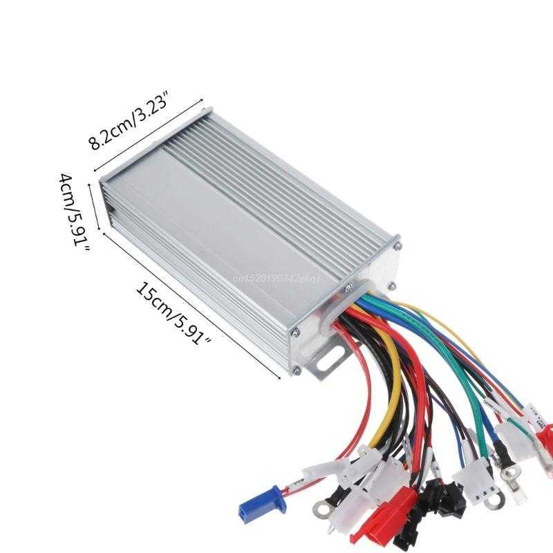 Electric Bike E-scooters Speed Controller Brushless DC-Motor Regulator 12 Tube 500W Large-Power Drive Module