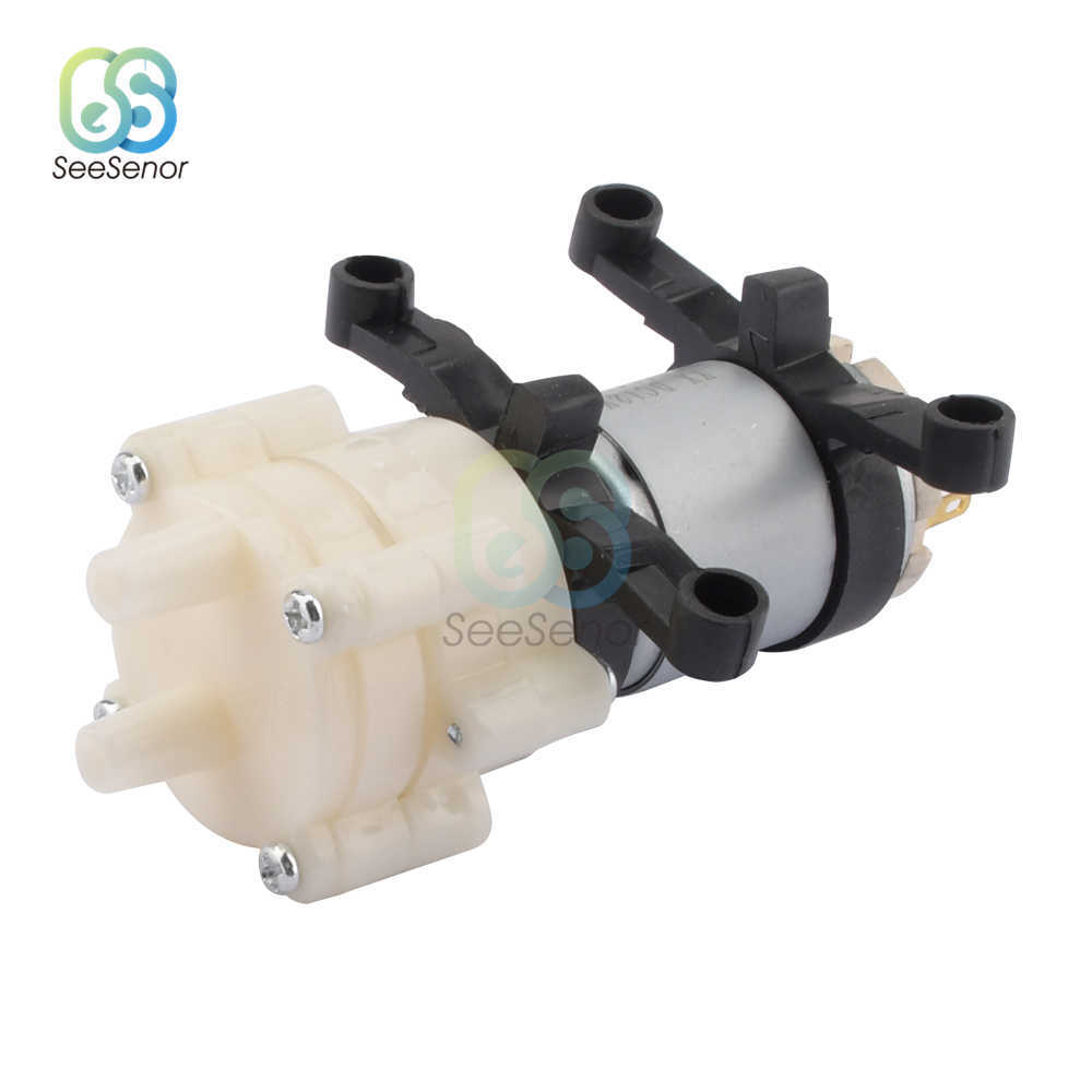 R385 BOMBA DE ÁGUA PRIMAGEM DO DIAFRAGMA MINI MOTOR DE SPRIMENTO 12V S para Dispensador Acessórios de tanques de peixes Max Sucção 2M