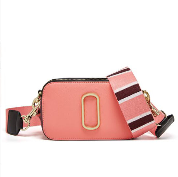 Snaps designer de moda Bolsa Ladie Bolsa Famosa Mini Câmera Smitra Crossbody Bag Women Marc Sacos de ombro Mensageiro R230121321S