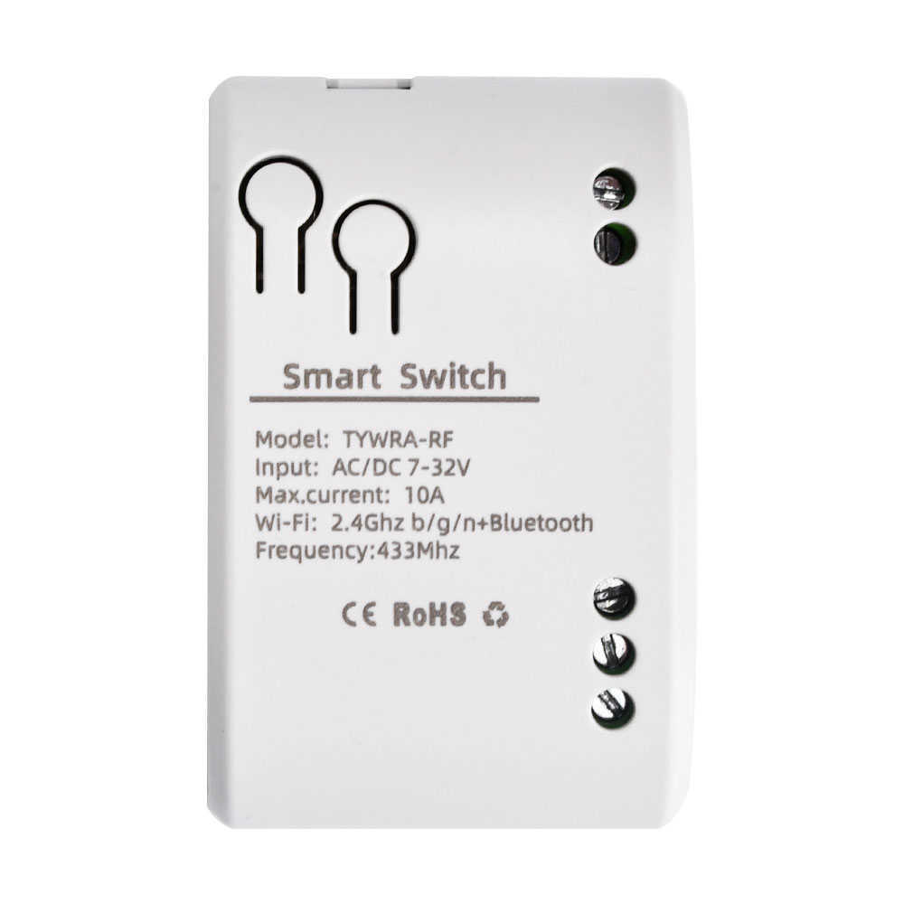 Tuya Smart Relais Modul Ein Aus Controller 1/2/4CH DC5V 7-32V AC 220V RF433Mhz Fernbedienung Licht Schalter