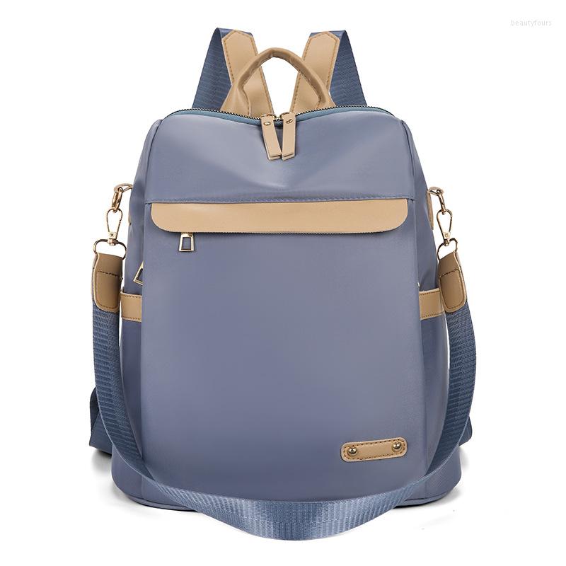 School Bags Fashion Women Backpacks High Quality Oxford Female Ladies Bag Korean Student Light Backpack Preppy Style Casual Travel212Z