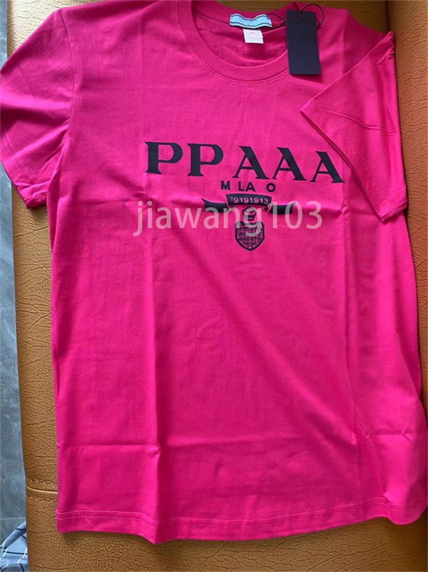 Designer T-shirt wos chemise un comptoir avec les mêmes manches imprimées de la même lettre lâche Sum