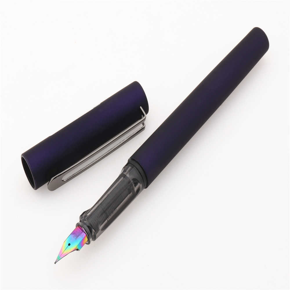 NIEUWE Lijst Hoge kwaliteit 6057 Dark Color School Supplies Stationaire kleuren Stationaire kleuren Nib Fountain Pen Ink
