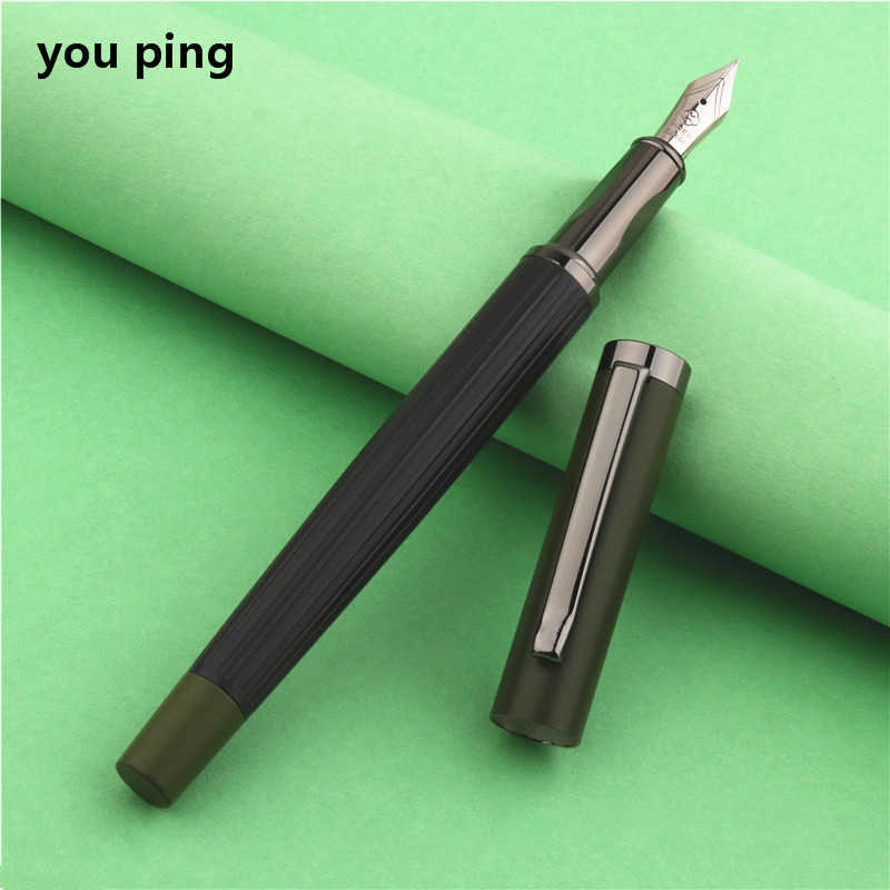 New Luxury quality 3775 Green Colors Business Office Fountain Pen Student School Supplies Ink pens