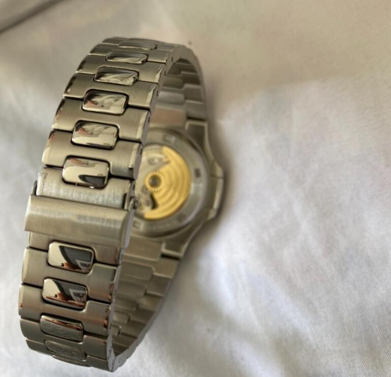 Super relógio de movimento automático de homens 40mm Multicolor Dial Watches Sapphire Luminous Transparent Back Wristwatches Origin206U