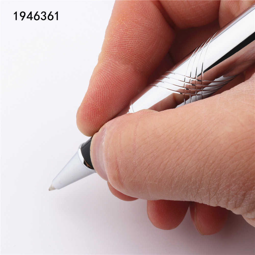 Luxury pen 800 Platinum Spiral wire Business office Rollerball Pen School student stationery Supplies Ballpoint Pens