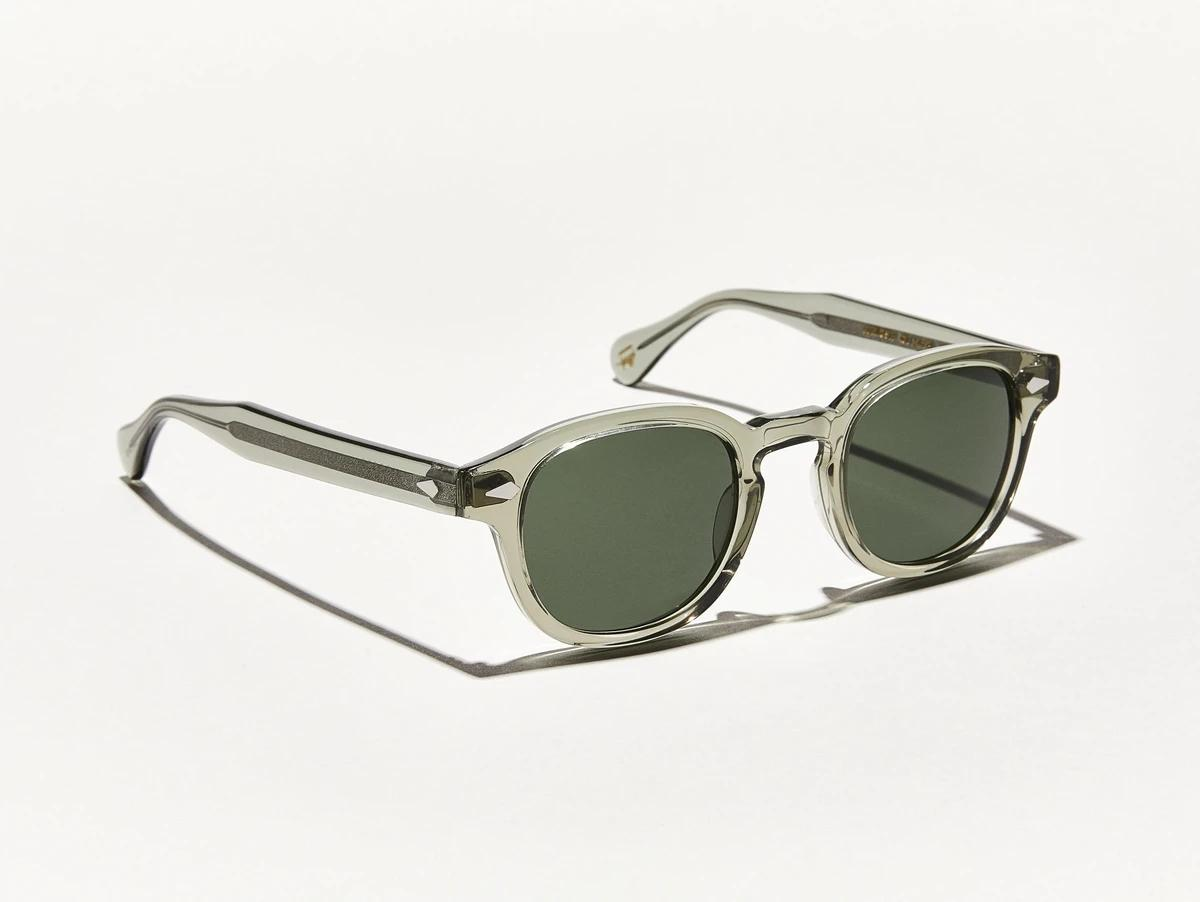 Gli occhiali da sole in stile johnny depp di alta qualità uomini uomini donne donne vintage tint oceano lente design del marchio trasparente Sun glasse218t