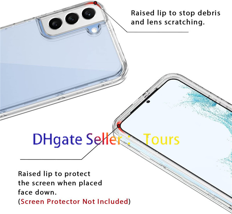 Étuis de protection robustes et résistants aux chocs à trois couches, pour Samsung Galaxy S23 S22 S21 Ultra Plus S21 S20 FE