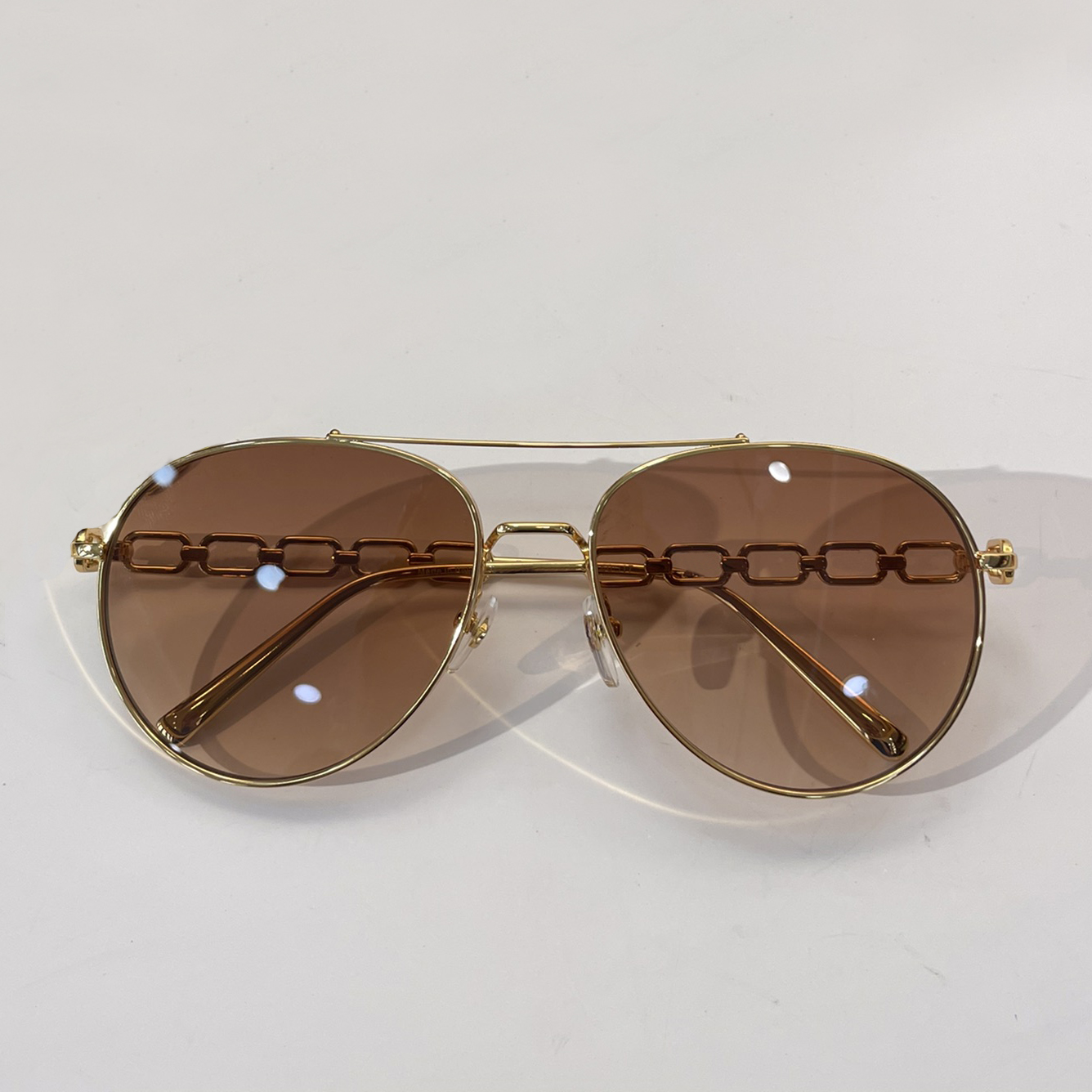 Gouden metalen piloot zonnebril voor vrouwen bruine gearceerde zonnebrillen sonnen tinten ontwerper zonnebrillen gafas de sol uv400 protecti262n