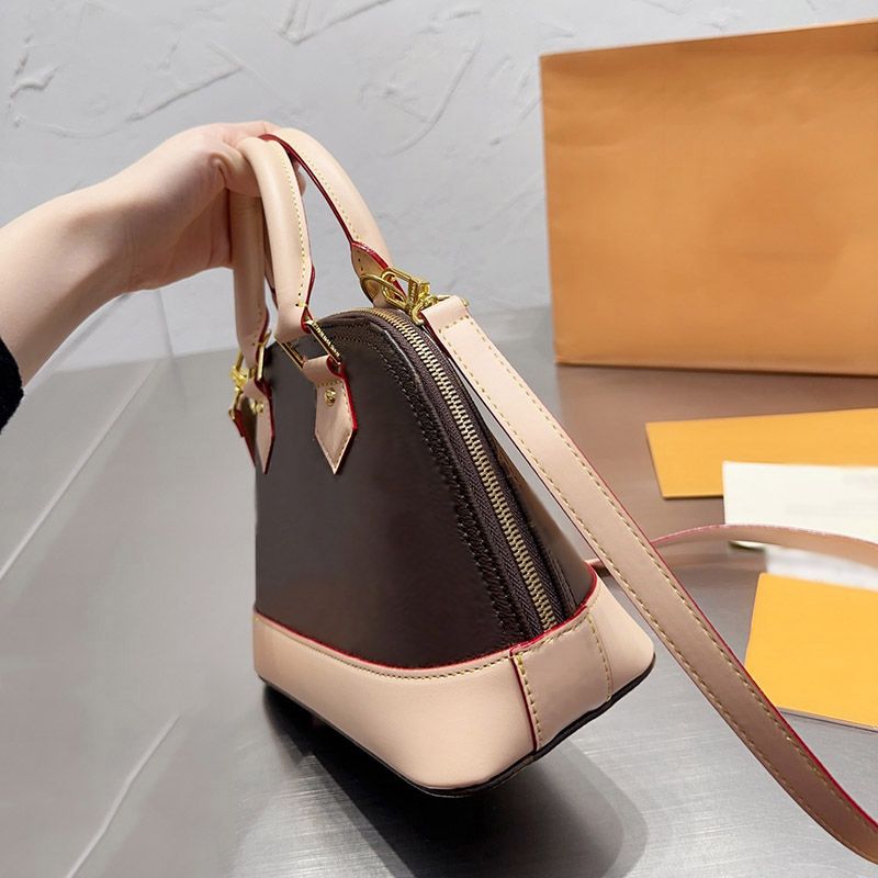 ALMA BB Bags Designer Shoulder Shell Bag Fashion Crossbody Handbag Luxury Leather Messenger Tote Handbags Women purse
