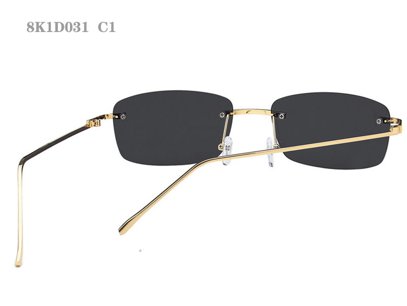 Okulary przeciwsłoneczne dla kobiet w stylu Vintage Fashion Sunglass Women Sundy Retro Sun Glasses UV 400 Woman Luksusowe krawędź małe szczupłe okulary przeciwsłoneczne 8K1D031