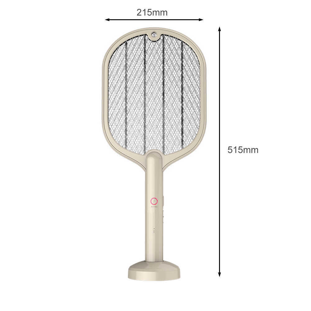 Pest Control Raquette électrique UV Tapette à mouches USB Rechargeable tueur de moustiques extérieur Bug Zapper Piège pour la maison Mosquito Lamp 0129