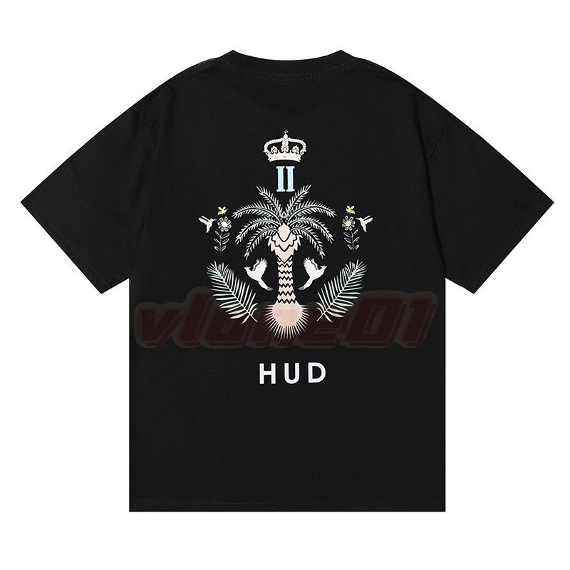 Hommes femmes nouveau été t-shirt hommes mode noix de coco couronne impression t-shirts unisexe vêtements de rue à manches courtes vêtements taille S-XL