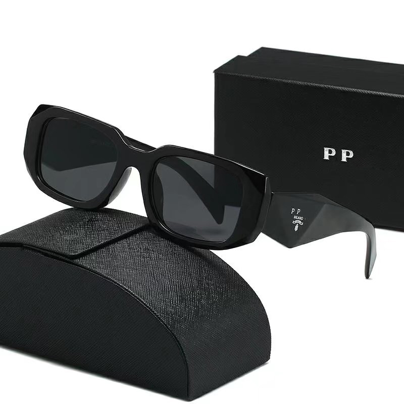 2023 デザイナーサングラスクラシック眼鏡ゴーグル屋外ビーチサングラス UV400 正方形偏光ポラロイドレンズサングラス 17