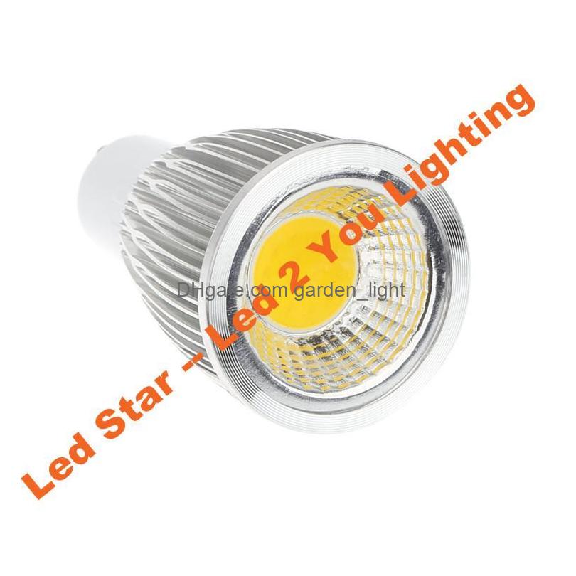 LED電球CE SAA DIMMABLE E27 E14 GU10 MR16 BBS LIGHTS COB 9W 12W 15WスポットランプAC 110240V 12Vドロップ配信照明OTW45286C