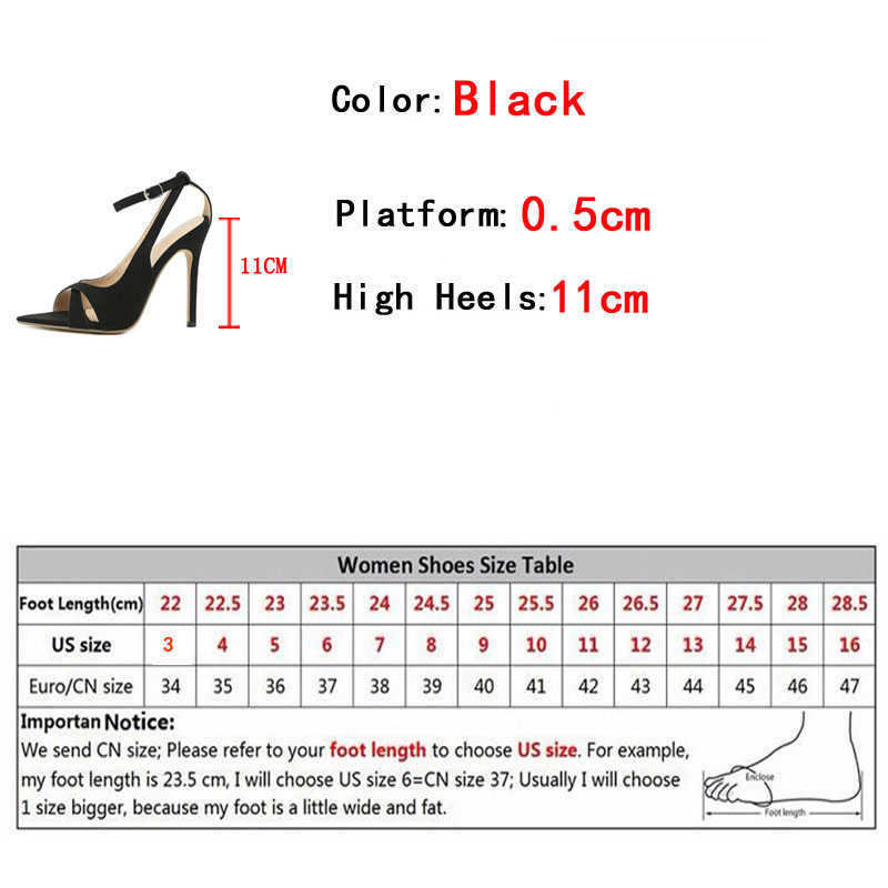 Summer Gladiator Sandals Women Black Fashion Open Toe Ankle Buckle Strap Thin High Heels Party Dress Shoes Ladies Pumps 0129