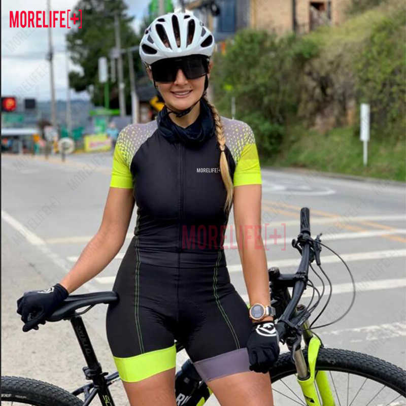 Set MLC 2021 Summer Set da donna Bike Team Abbigliamento da ciclismo Quick Dry Uniform Bicicletta Jersey Suit Ropa Ciclismo Mujer Z230130