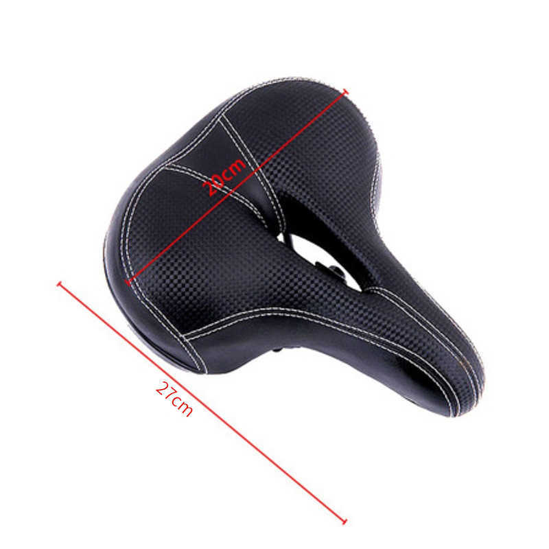 Saddles Bicycle Saddle Seat Ergonomic Big Ass Soft Elastic Sponge Pad Comfortable Cushion MTB Road Bike Cycling Accessories Parts RR7401 0130