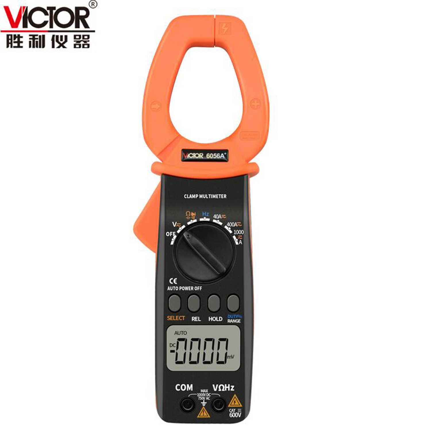 Victor VC6056B VC6056A plus VC6056C plus VC6056E True RMS Digitale klemmeter Current Meter AC DC -spanningsweerstand Ammeter.