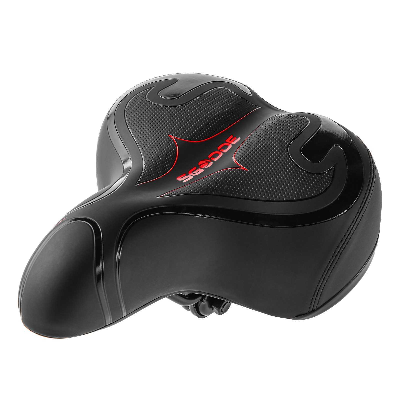 Saddles Sgodde Bicycle Saddle Absorção respirável Absorção à prova d'água Ciclismo Mountain Seat para MTB Road Bike 0130