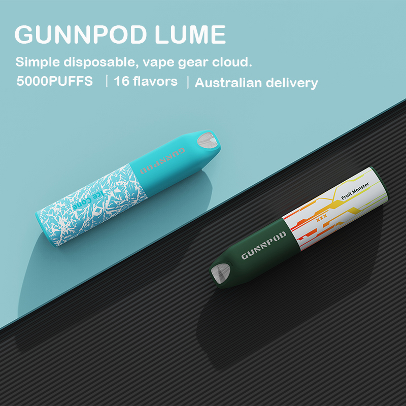 Gunnpod lume Disposable vape 5000puffs Shipment from Melbourne iget legend 4000puffs iget bar 3500 puffs 16 flavors iget goat 5000puffs
