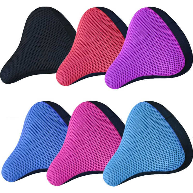 S Soft Soft Cover Sile Cushion Cycling Saddle Saddle Saddle مريحة دراجة الدراجة 0130