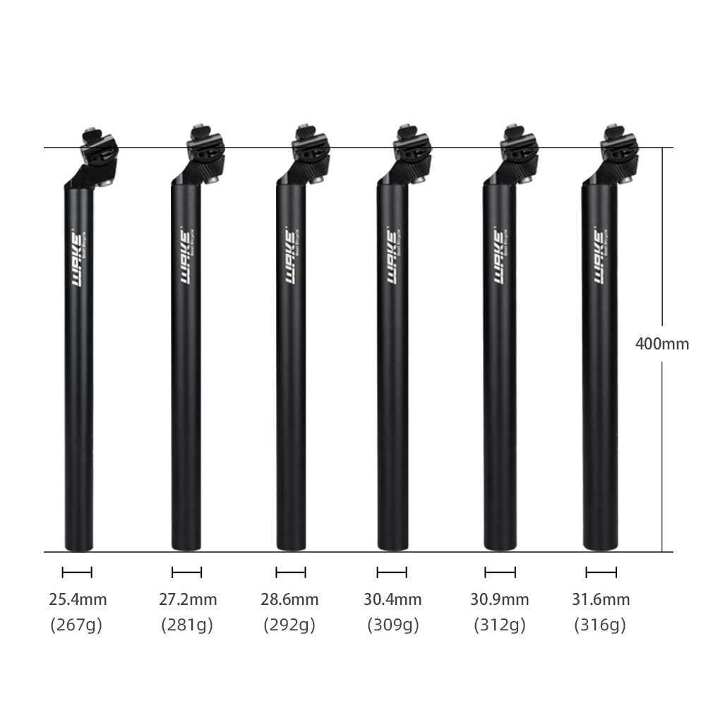 サドルズ自転車投稿25.4/27.2/30.4/30.9/31.6/28.6mm MTBアルミニウム合金シングルスパイクシートチューブバイクサイクリングアクセサリー0130